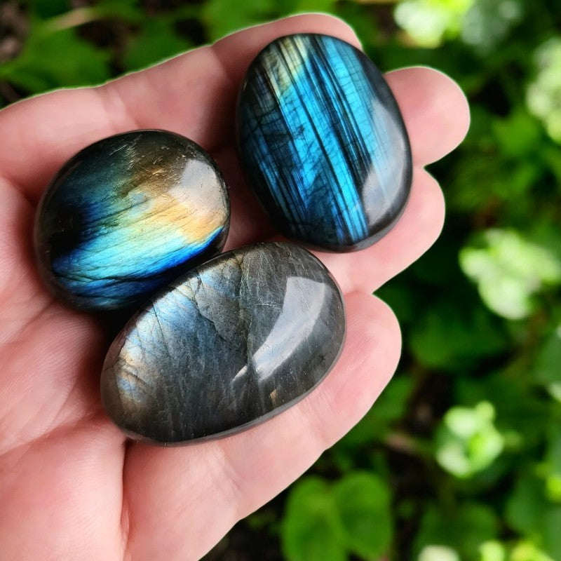 Labradorite Palm Stone