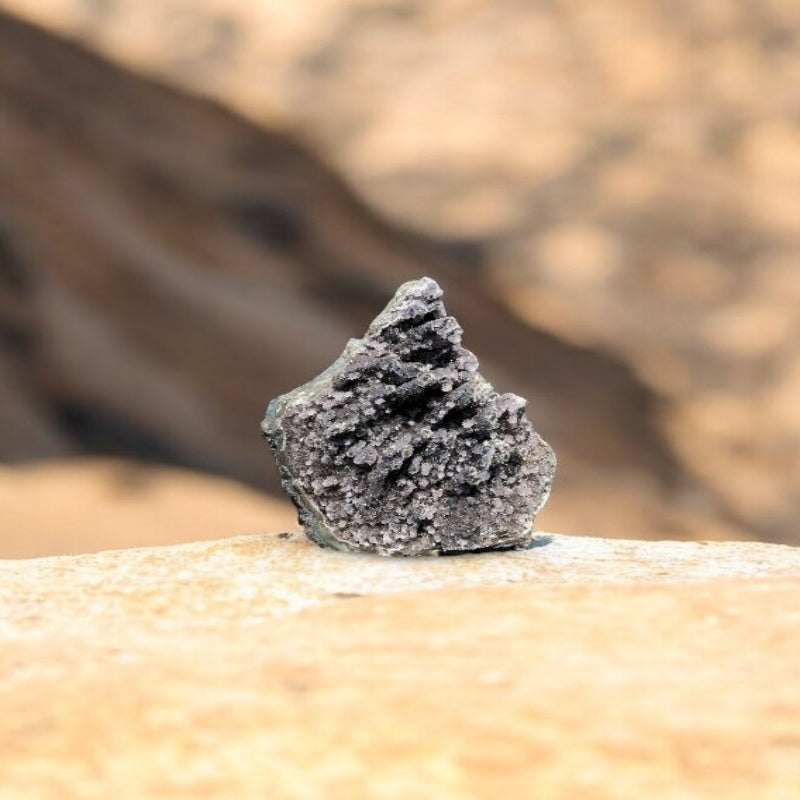 Black Amethyst Geode