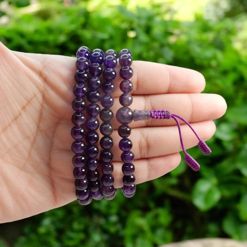 Amethyst Mala Beads