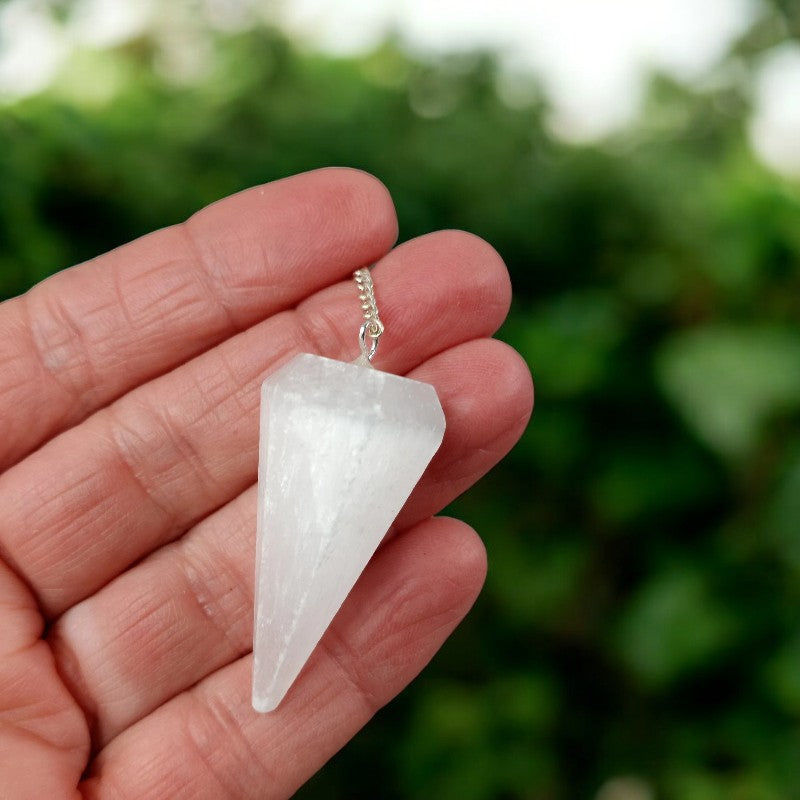 Selenite Pendulum