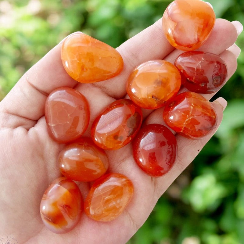 Carnelian Tumbled Stone