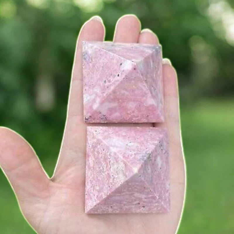 Rhodonite Pyramid
