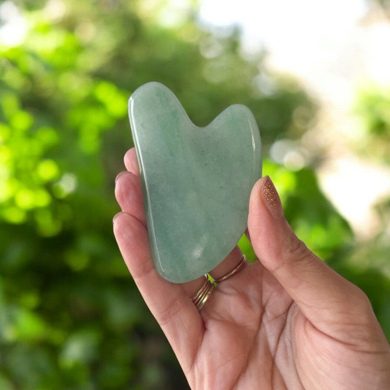 Green Jade Gua Sha Tool
