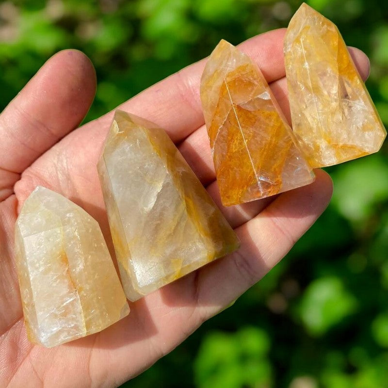Golden Healer Quartz Point
