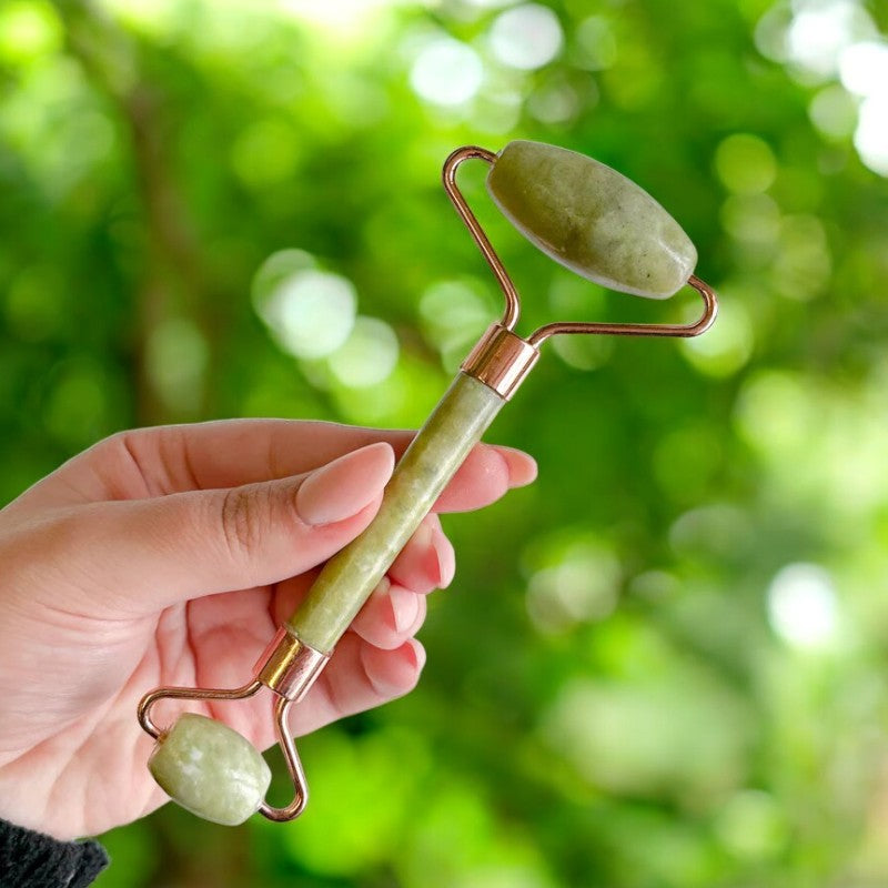 Green Jade Facial Roller