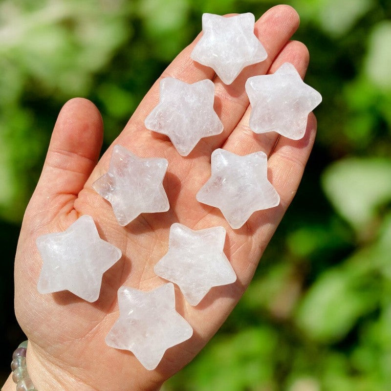 Clear Quartz Star