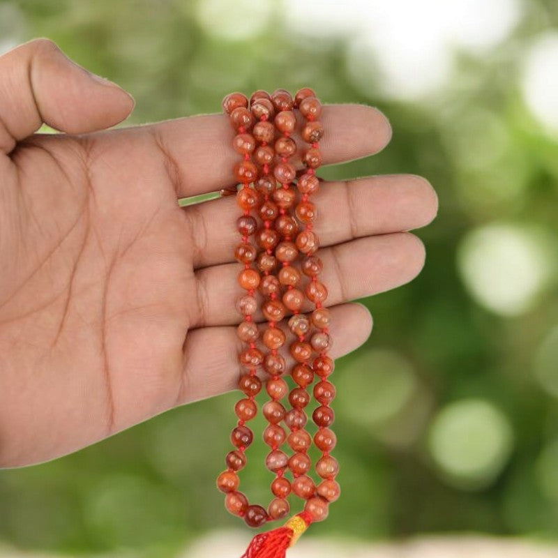 Carnelian Mala Beads