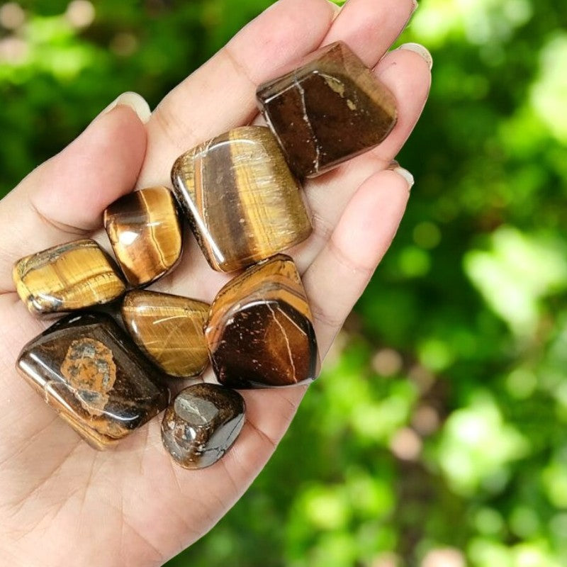 Tiger Eye Tumbled Stone