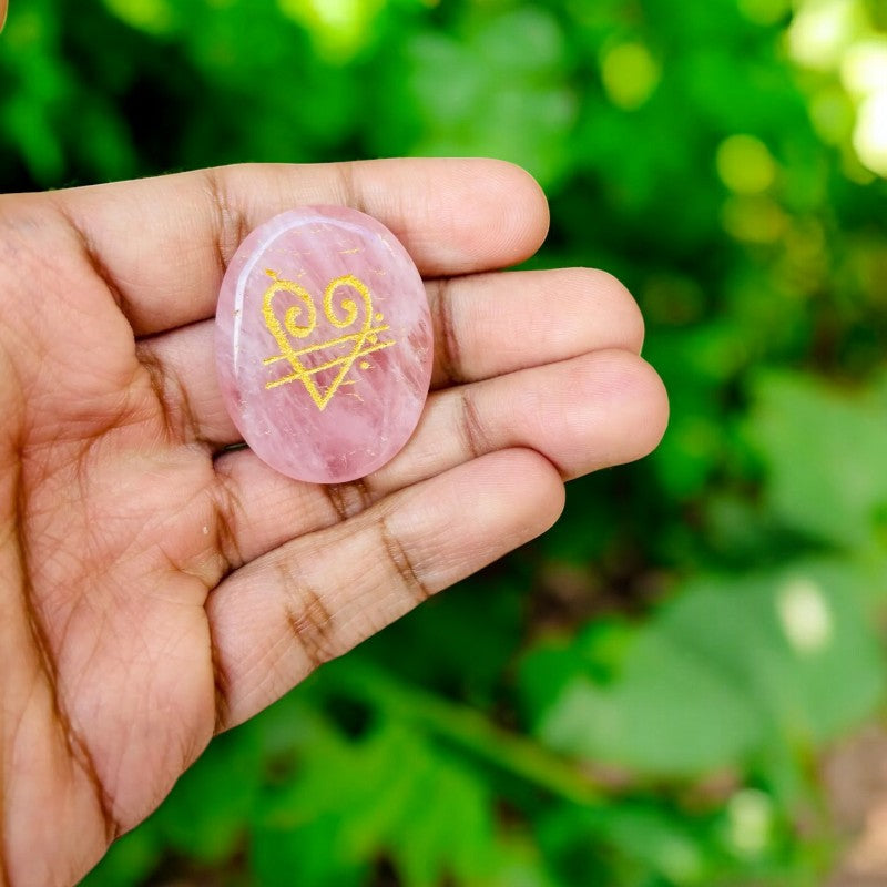 Rose Quartz Zibu Symbol