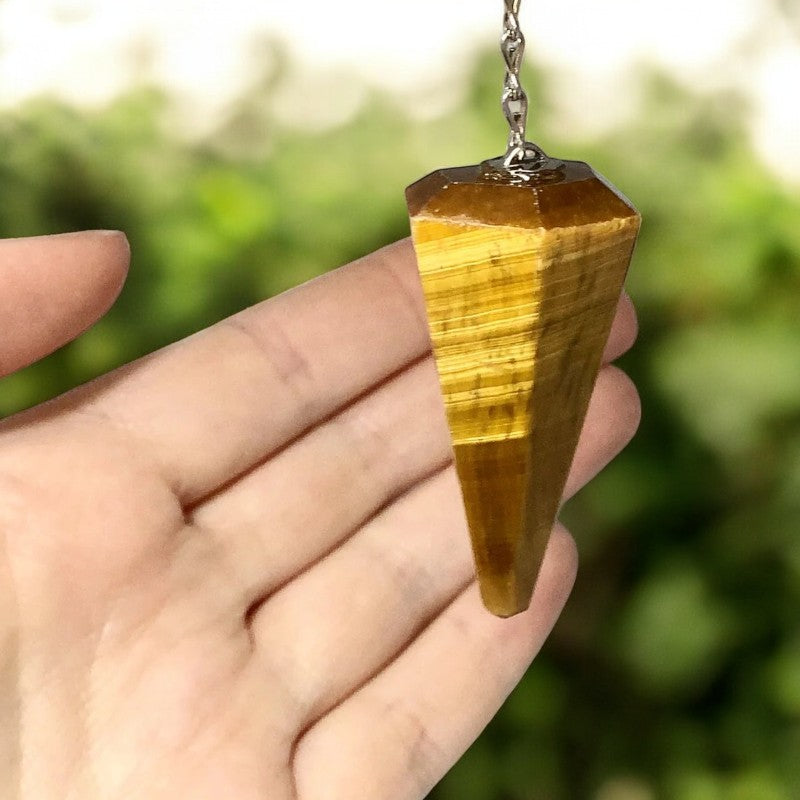 Tiger Eye Pendulum