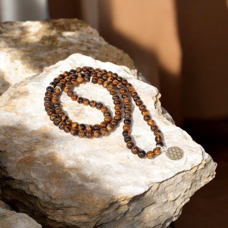 Tiger Eye Mala Bracelet