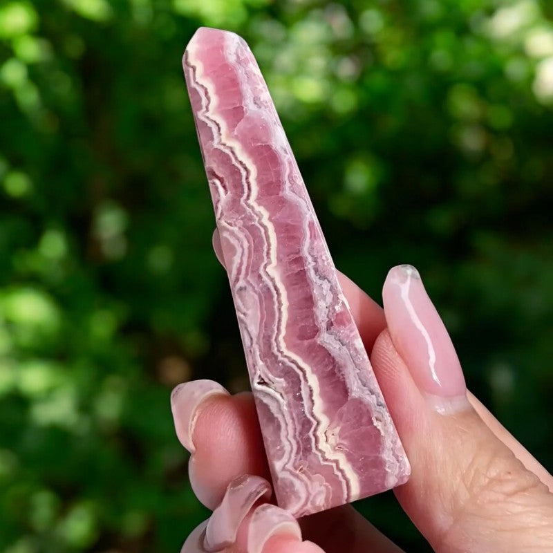 Rhodochrosite Obelisk