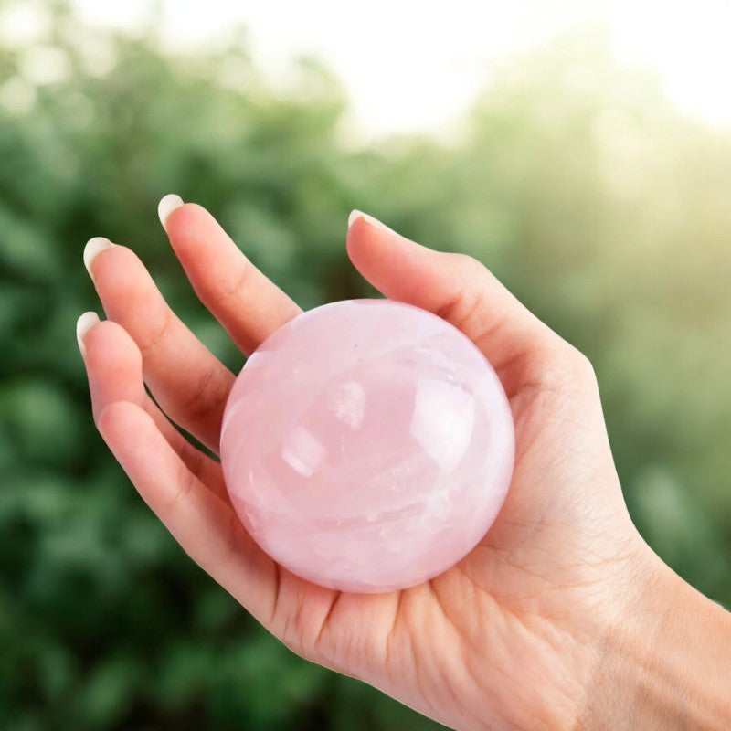 Rose Quartz Sphere