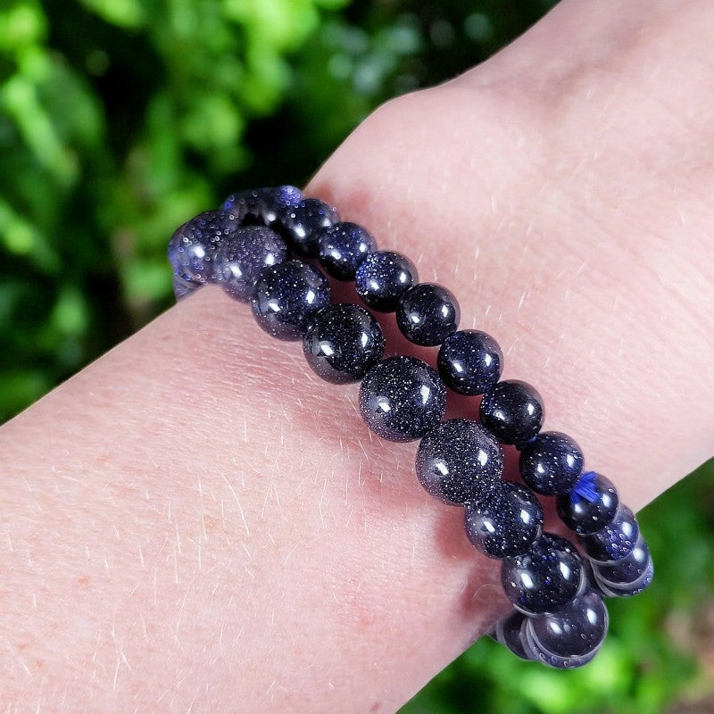 Blue Sandstone Bracelets