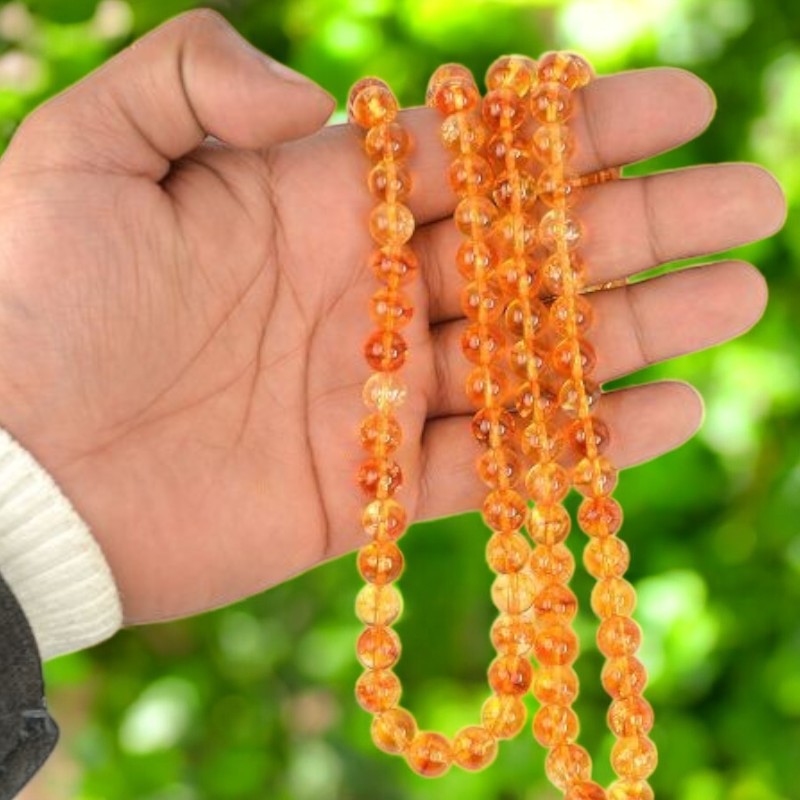 Citrine Mala Beads