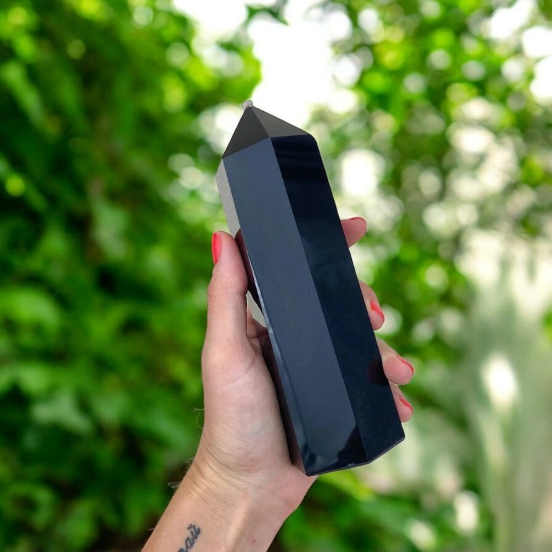 Black Obsidian Point