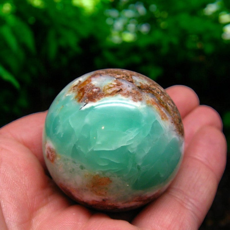 Chrysoprase Sphere