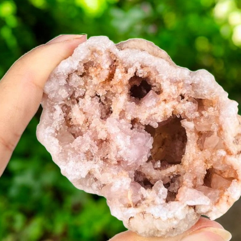 Pink Amethyst Geode