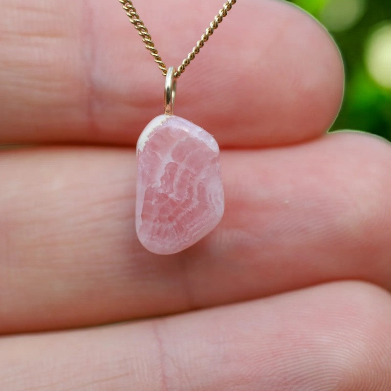 Rhodochrosite Stone Hanger