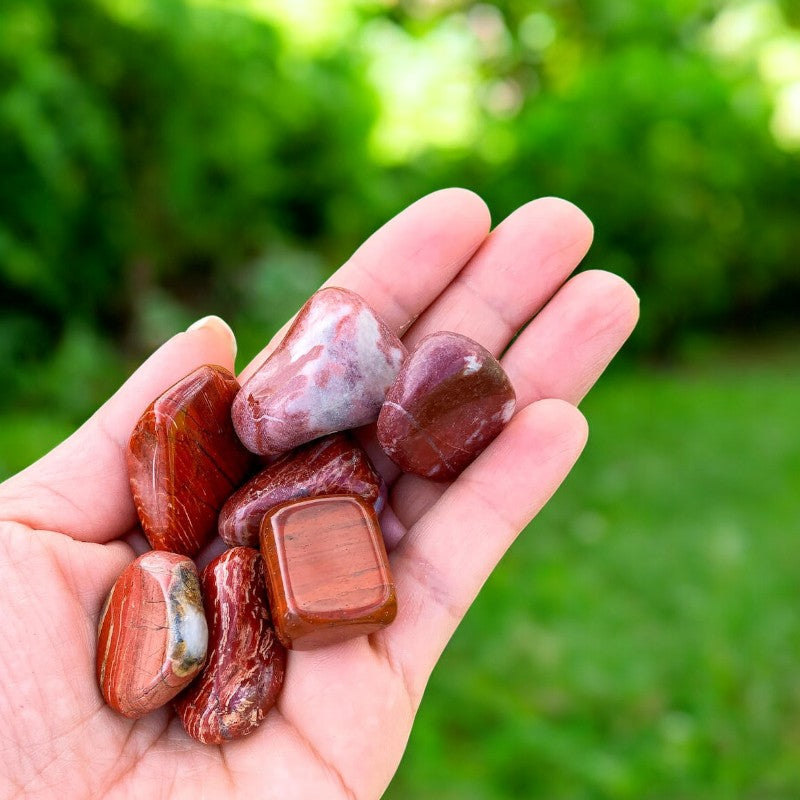 Red Jasper Tumbled Stone