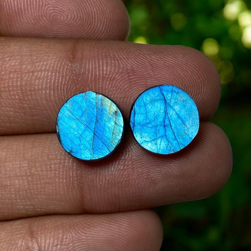 Labradorite Coin