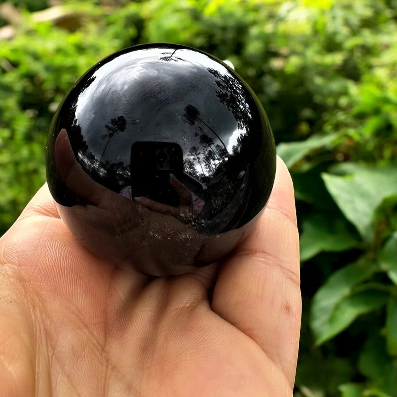 Black Obsidian Sphere