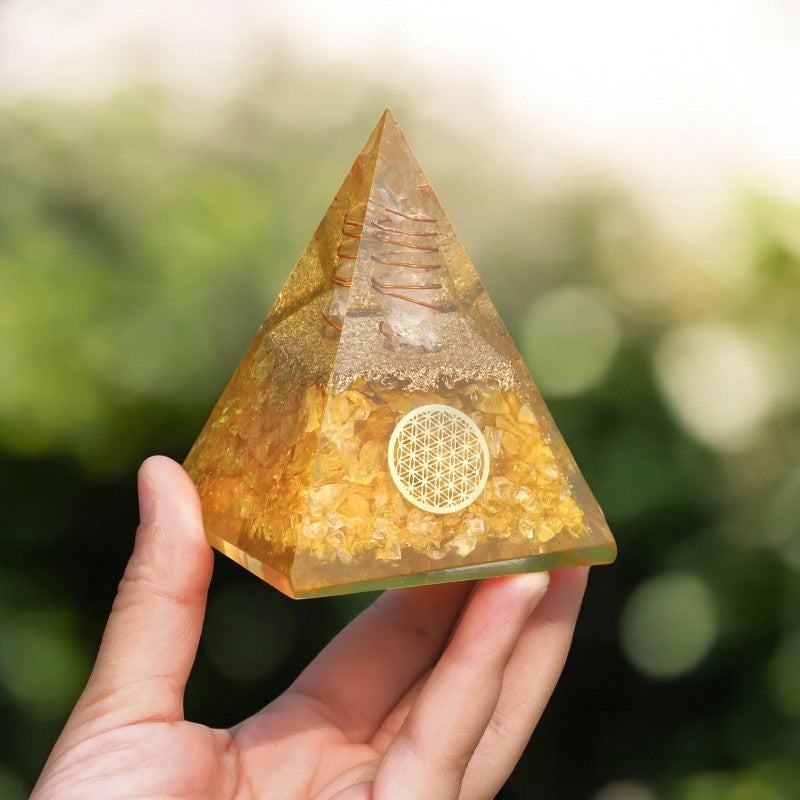 Citrine Pyramid