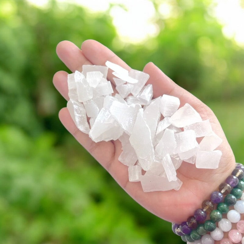 Selenite Raw Stones