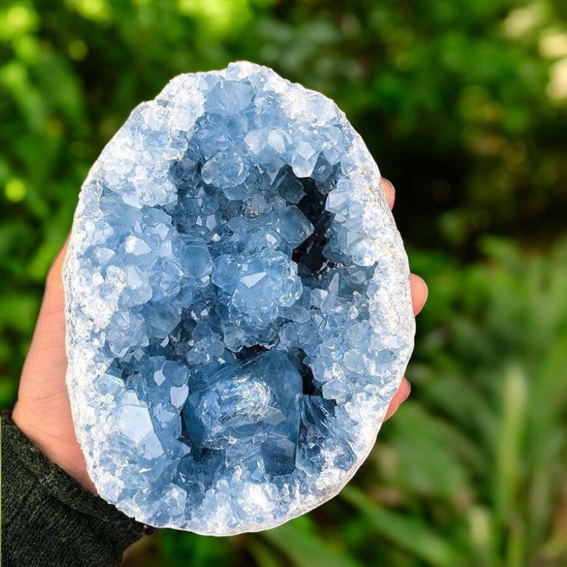 Blue Calcite Geode