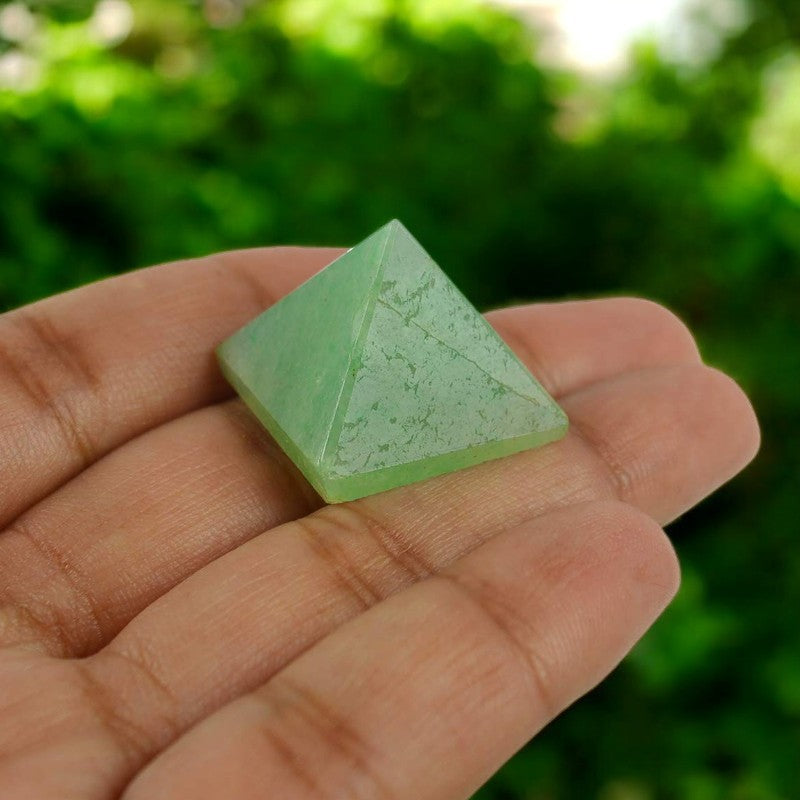Chrysoprase Pyramid