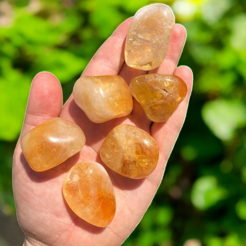 Citrine Raw Points
